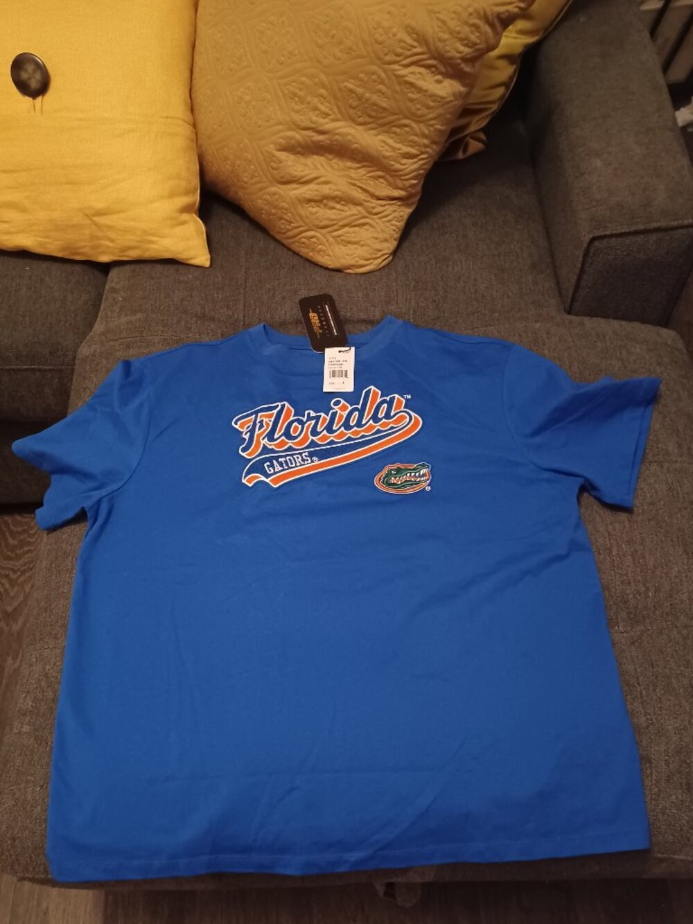 Pro Standard Florida Gators Shirt Embroidered Size Large